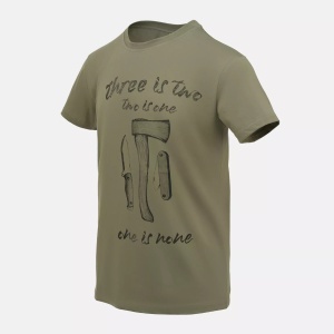 Футболка One is none Helikon, цвет Olive Green