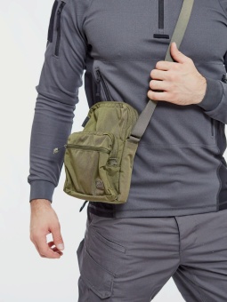 TB-ECS-CD-02 Сумка EDC Compact Shoulder Helikon, цвет Olive Green 4