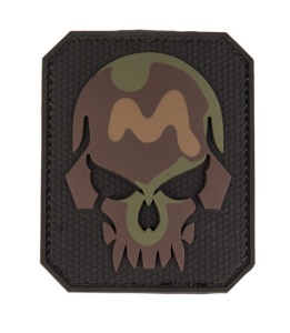 Патч 3D SKULL Mil-Tec LG (7,6x6,3), цвет Tarn