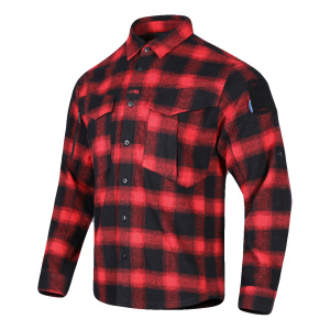 Рубашка Blue Label Longicorn Flannel EmersonGear, цвет Red Black
