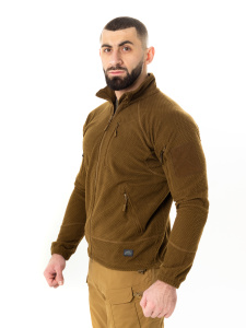 Флисовая кофта ALPHA Tactical Helikon, цвет Coyote