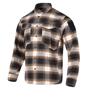 Рубашка Blue Label Longicorn Flannel EmersonGear, цвет Orange Black