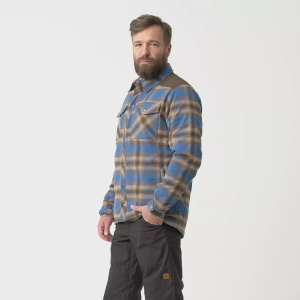 Рубашка Winter Warden Helikon, цвет Forest Blue Plaid