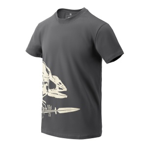 Футболка Full Body Skeleton Helikon, цвет Shadow Grey