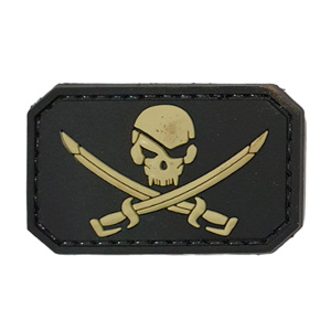 Патч "Роджер", цвет черный