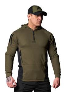 Толстовка RANGE Helikon, цвет Olive Green/Black