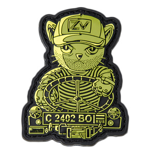 Патч "Земля Воинов: Котик №29 Водитель"