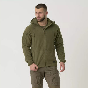 Куртка флисовая PATRIOT Mk 2 Hybrid Helikon, цвет Olive Green