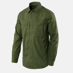 Рубашка DEFENDER MK2 Long Sleeve Helikon, цвет Pine Green