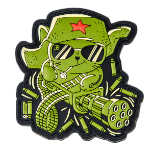 Патч "Земля Воинов: Котик №10 Пулеметчик"