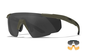 Очки SABER ADV Wiley-X, цвет Rust OD Green 
