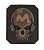 Патч 3D SKULL Mil-Tec LG (7,6x6,3), цвет Tarn