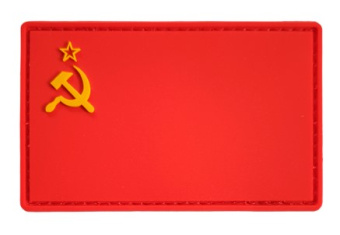 Патч "Флаг СССР", цвет красный