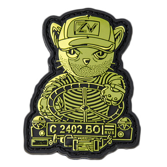 Патч "Земля Воинов: Котик №29 Водитель"