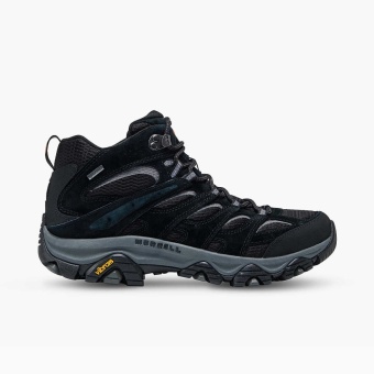 Ботинки MOAB 3 MID GTX Merrell, цвет Black/Grey