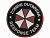 Патч "Zombie Outbreak Response Team: Umbrella". цвет красный