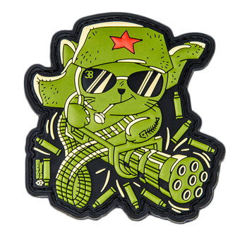 Патч "Земля Воинов: Котик №10 Пулеметчик"