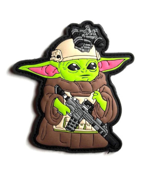 Патч Малыш Йода с м4 EmersonGear