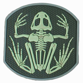 Патч Frog Skeleton PVC EmersonGear-3