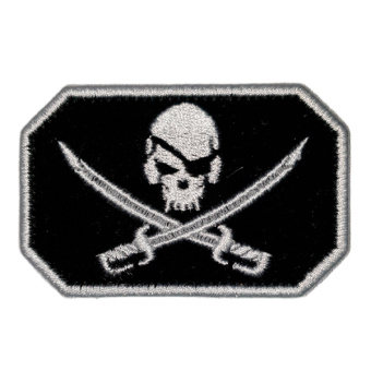 Патч "Роджер", цвет черный/белый