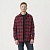Рубашка Greyman NS Helikon, цвет Coral Crimson Checkered