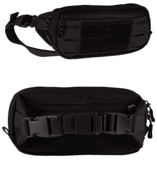 Сумка поясная LASER CUT Mil-Tec, цвет Black 2