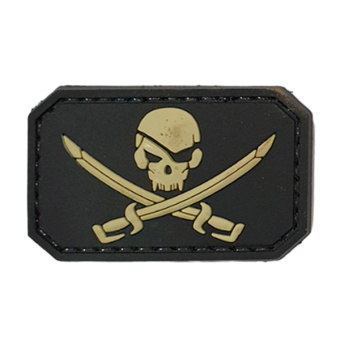 Патч "Роджер", цвет черный