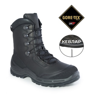 Ботинки VAGABUND HIGH GTX Kevlar Prabos RE2, цвет Black