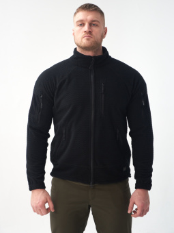 Флисовая кофта ALPHA Tactical Helikon, цвет Black